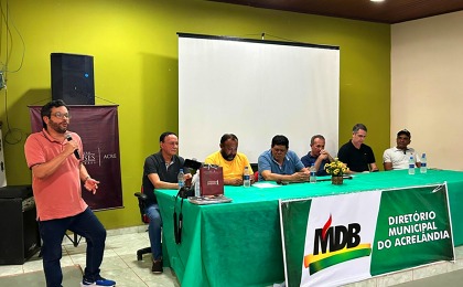 FUG prestigia convenções municipais em Acrelândia e Bujari