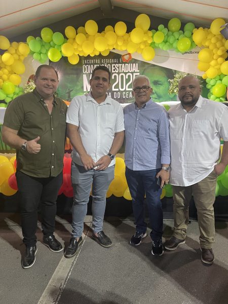 Presença da Diretoria da FUG-CE na Convenção Estadual do MDB