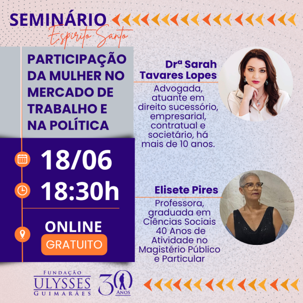 Participação da Mulher no mercado de trabalho e na política