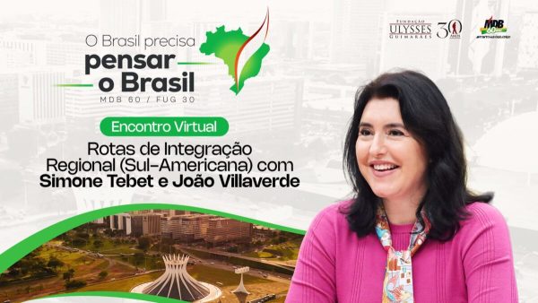 Rotas de Integração Regional são debatidas no Encontro Virtual com Simone Tebet