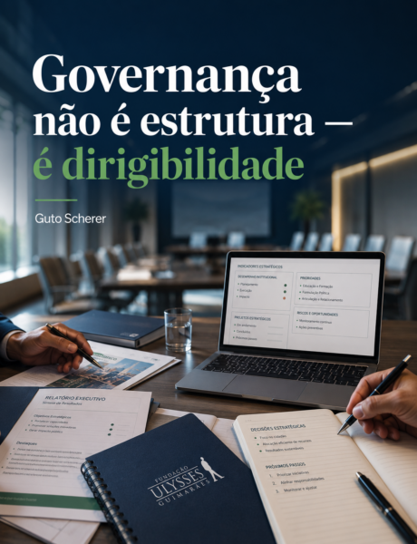 Artigo: Governança não é estrutura — é dirigibilidade