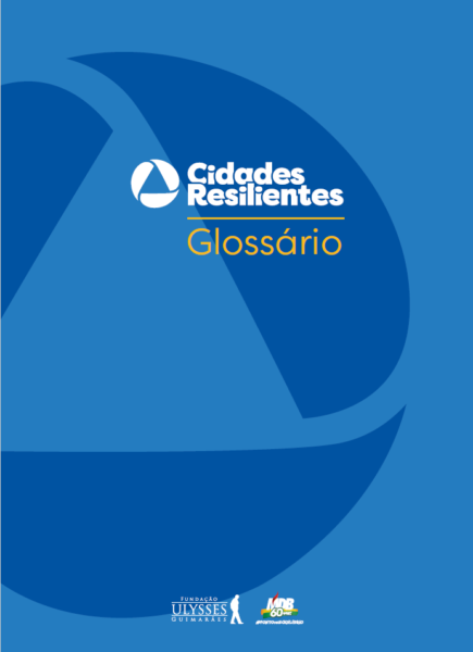 Capa do Glossário Cidades Resilientes